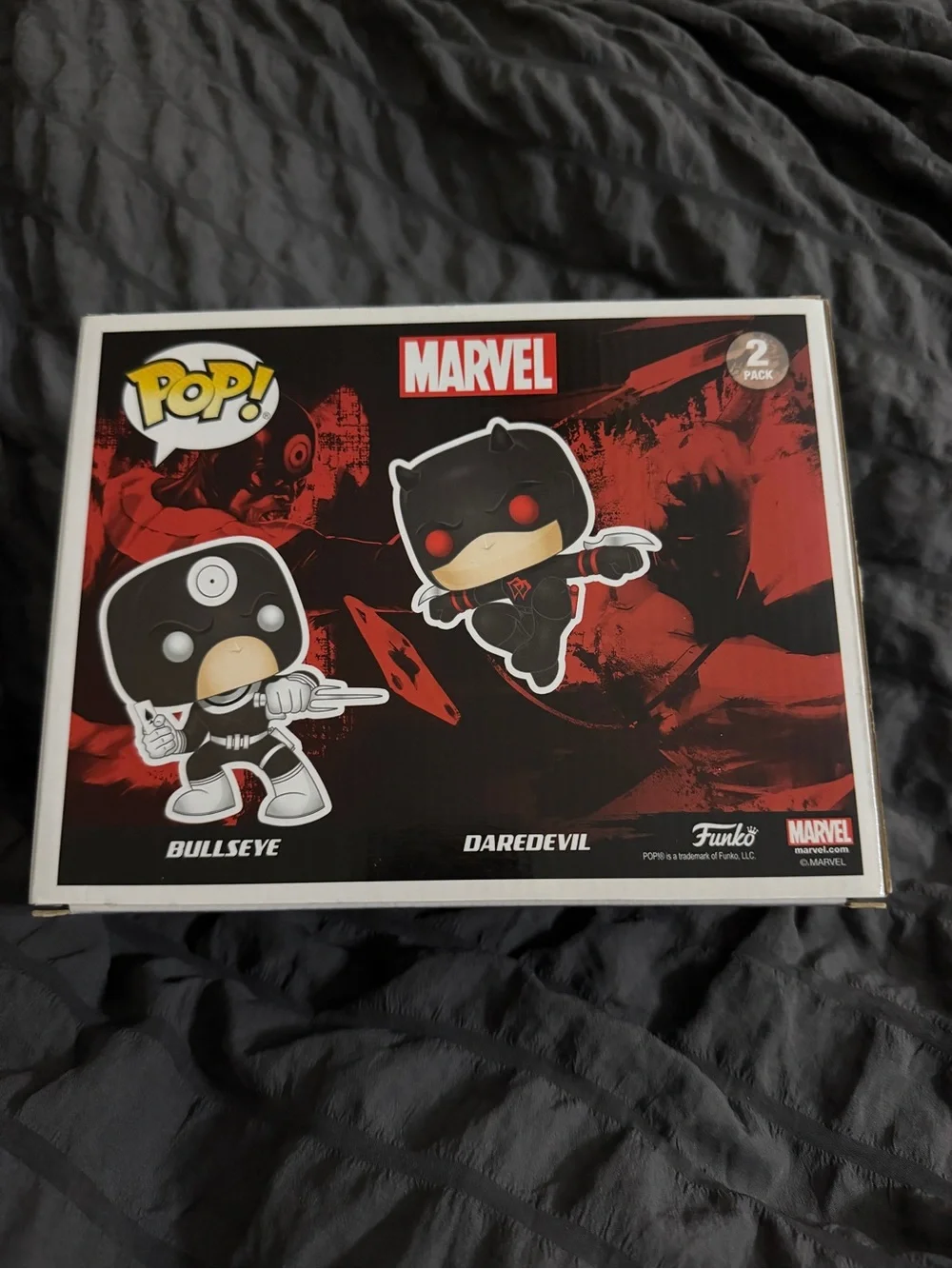 Funko Pop! Marvel Daredevil & Bullseye 2-Pack Collector Corps Exclusive